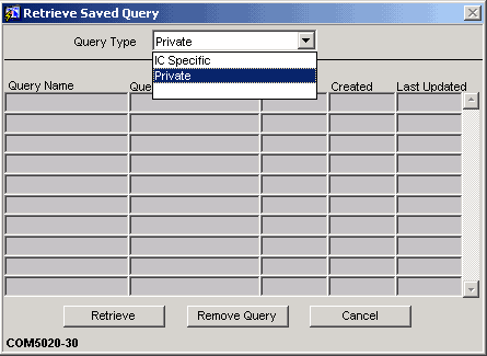 ICSTORe screen shot (summarized above)