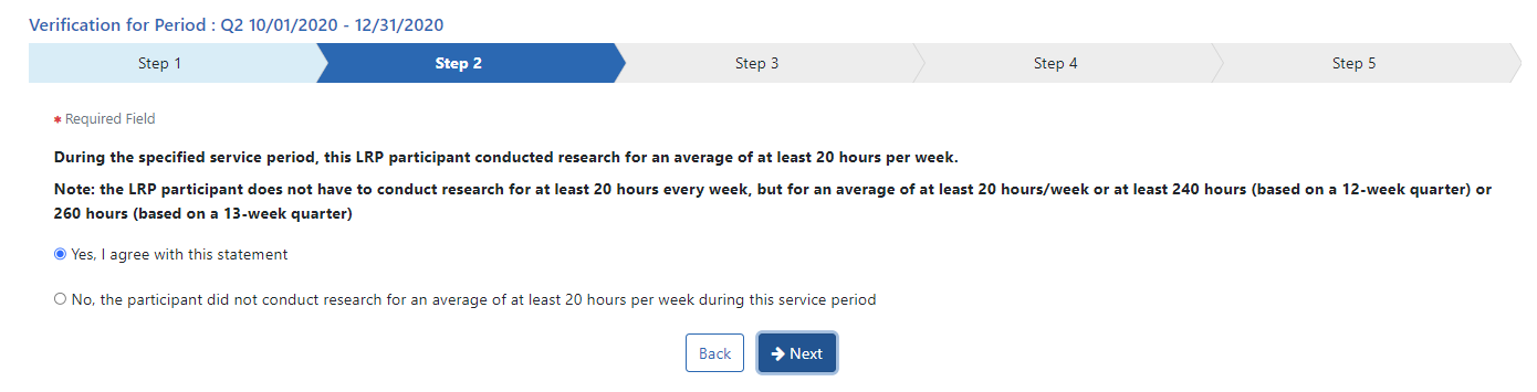 Participant worked an average of 20 hours/week question