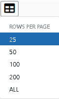 Grid Tool lets you choose number of rows displayed per page