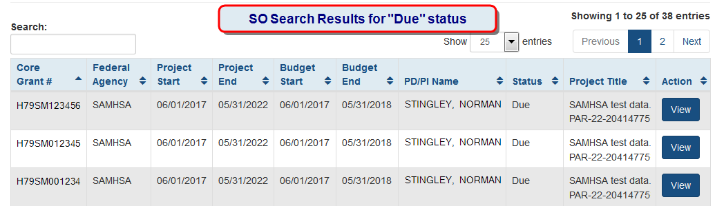SO search results
