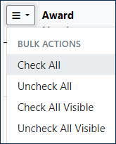 Multi-select options