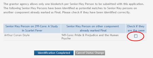 The 'Check if they are the same' checkbox is shown unchecked