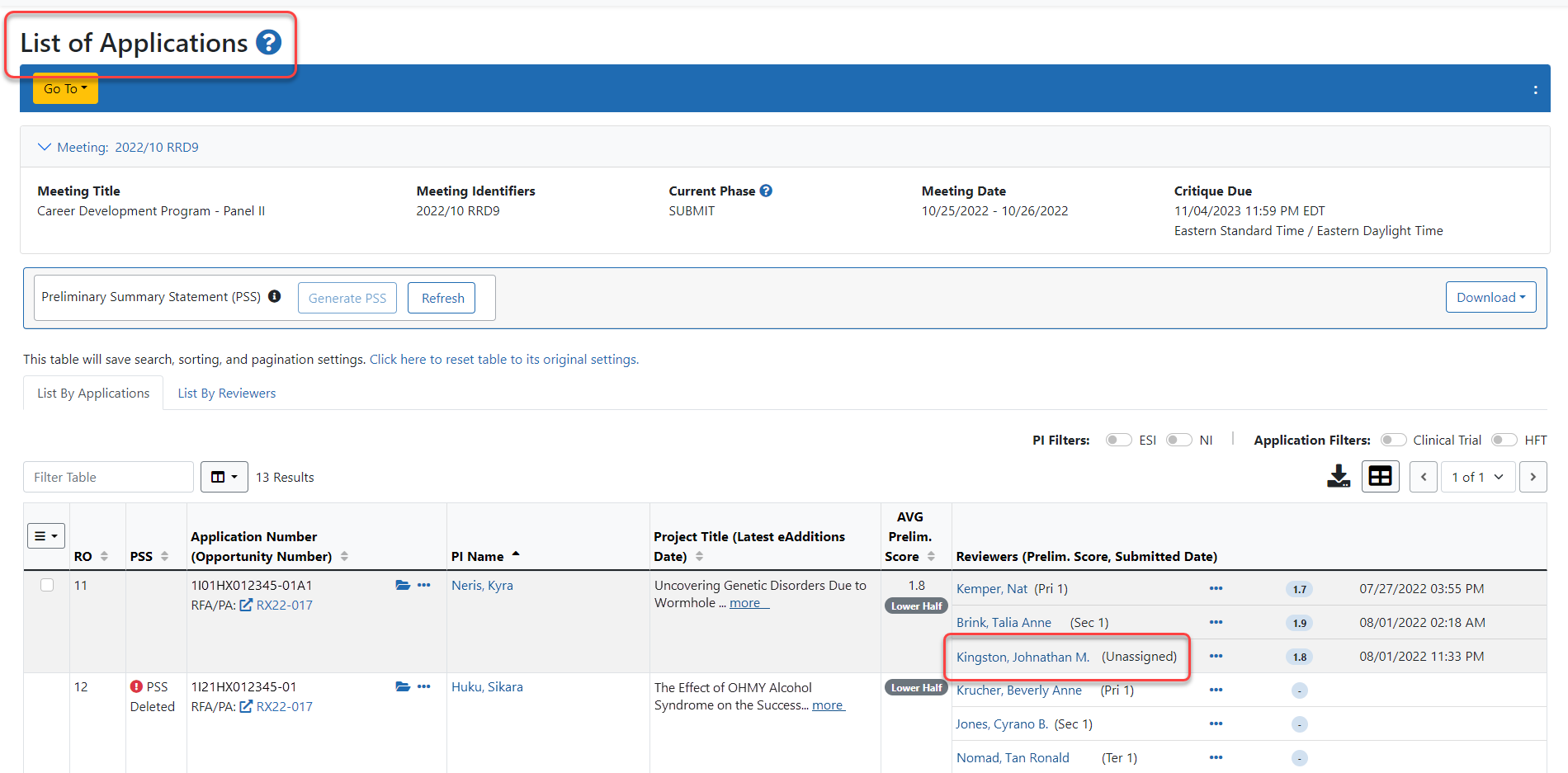 Allow Reviewers to Submit unassigned critiques in Submit phase.