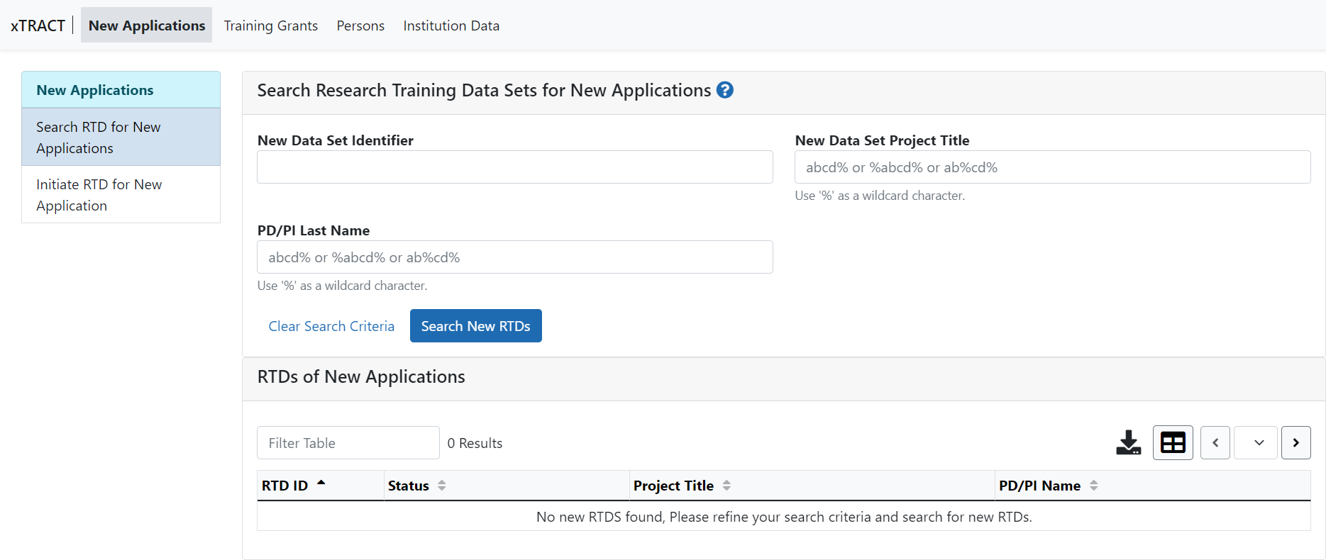Searching for New Applications