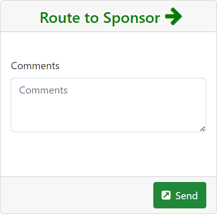 Route to Sponsor 